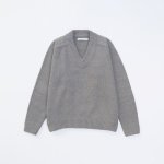 画像2: 【2024AW先行予約】VICTIM ヴィクティム / MELANGE V NECK KNIT (3色展開) (2)