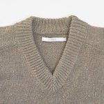 画像6: 【2024AW先行予約】VICTIM ヴィクティム / MELANGE V NECK KNIT (3色展開) (6)