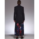 画像12: 【2024AW先行予約】kiryuyrik キリュウキリュウ / Splash Flora Wide Tuck Slacks (2色展開) (12)