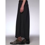 画像3: 【2024AW先行予約】kiryuyrik キリュウキリュウ / Vintage Twill Skirt Wide Slacks (1色展開) (3)