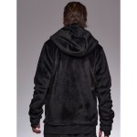 画像2: 【2024AW先行予約】kiryuyrik キリュウキリュウ / Short Fur Zip Hoodie (1色展開) (2)