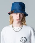 画像14: 【glamb 2025Spring先行予約】glamb グラム / Patchwork Bucket Hat (2色展開) (14)