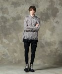 画像13: 【glamb 2025Spring先行予約】glamb グラム / Monogram Black Letter Shirt (2色展開) (13)