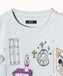 画像7: 【glamb 2025Spring先行予約】glamb グラム / Grunge Room T-Shirt (3色展開) (7)