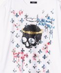 画像4: 【glamb 2025Spring先行予約】glamb グラム / Lily Skull T-Shirt (3色展開) (4)