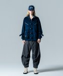 画像17: 【glamb 2025Spring先行予約】glamb グラム / Irregular Tuck Wide Slacks (2色展開) (17)