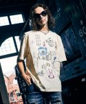 画像21: 【glamb 2025Spring先行予約】glamb グラム / Grunge Room T-Shirt (3色展開) (21)