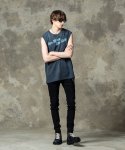 画像11: 【glamb 2025Spring先行予約】glamb グラム / Grunge Sleeveless T-Shirt (2色展開) (11)