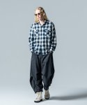 画像14: 【glamb 2025Spring先行予約】glamb グラム / Irregular Tuck Wide Slacks (2色展開) (14)