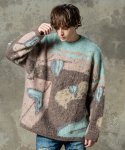 画像9: 【glamb 2025Spring先行予約】glamb グラム / Twist Clocks Pullover Knit (2色展開) (9)