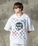 画像9: 【glamb 2025Spring先行予約】glamb グラム / Lily Skull T-Shirt (3色展開) (9)