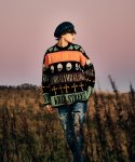 画像13: 【glamb 2025Spring先行予約】glamb グラム / Grunge Symbols Pullover Knit (2色展開) (13)