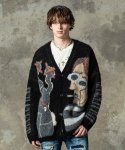 画像19: 【glamb 2025Spring先行予約】glamb グラム / Weeping Man Cardigan (2色展開) (19)