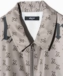 画像5: 【glamb 2025Spring先行予約】glamb グラム / Monogram Black Letter Shirt (2色展開) (5)