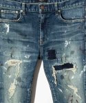 画像4: 【glamb 2025Spring先行予約】glamb グラム / Heavy Remake Stretch Denim (2色展開) (4)