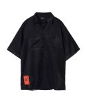 画像2: 【glamb 2025Spring先行予約】glamb グラム / Orange Tag Rayon Shirt (3色展開) (2)