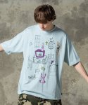 画像16: 【glamb 2025Spring先行予約】glamb グラム / Grunge Room T-Shirt (3色展開) (16)