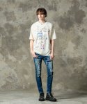 画像12: 【glamb 2025Spring先行予約】glamb グラム / Grunge Room T-Shirt (3色展開) (12)