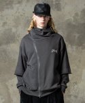 画像13: 【glamb 2025Spring先行予約】glamb グラム / Asymmetry Layered Hoodie (3色展開) (13)