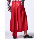 画像17: 【2025SS先行予約】kiryuyrik キリュウキリュウ / Silley Slab Skirt Wide Tuck Slacks (2色展開) (17)