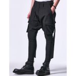 画像2: 【2025SS先行予約】kiryuyrik キリュウキリュウ / High Tension Jersey Saruel Cargo Pants (1色展開) (2)