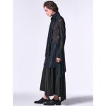 画像11: 【2025SS先行予約】kiryuyrik キリュウキリュウ / Silley Slab Skirt Wide Tuck Slacks (2色展開) (11)