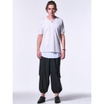 画像17: 【2025SS先行予約】kiryuyrik キリュウキリュウ / TWS Toropical Sharring Wide Tuck Cargo Pants (1色展開) (17)