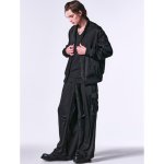 画像10: 【2025SS先行予約】kiryuyrik キリュウキリュウ / Vintage Satin Wide Cargo Pants (1色展開) (10)