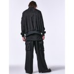 画像12: 【2025SS先行予約】kiryuyrik キリュウキリュウ / Vintage Satin Wide Cargo Pants (1色展開) (12)