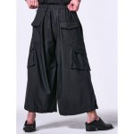 画像4: 【2025SS先行予約】kiryuyrik キリュウキリュウ / TWS Toropical Sharring Wide Tuck Cargo Pants (1色展開) (4)