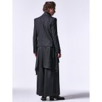 画像9: 【2025SS先行予約】kiryuyrik キリュウキリュウ / TWS Toropical Slit Wide Tuck Slacks (1色展開) (9)