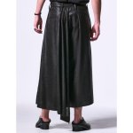 画像5: 【2025SS先行予約】kiryuyrik キリュウキリュウ / Silley Slab Skirt Wide Tuck Slacks (2色展開) (5)