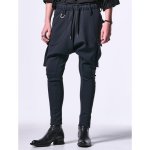 画像2: 【2025SS先行予約】kiryuyrik キリュウキリュウ / DANBOR Jersey Saruel Cargo Pants (2色展開) (2)