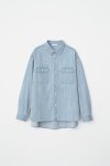 画像2: 【2025SS先行予約】VICTIM ヴィクティム / DENIM BIG SHIRT (3色展開) (2)