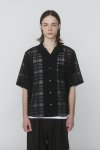 画像12: 【2025SS先行予約】VICTIM ヴィクティム / OPEN COLLAR CHECK SHIRT (3色展開) (12)