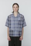 画像11: 【2025SS先行予約】VICTIM ヴィクティム / OPEN COLLAR CHECK SHIRT (3色展開) (11)